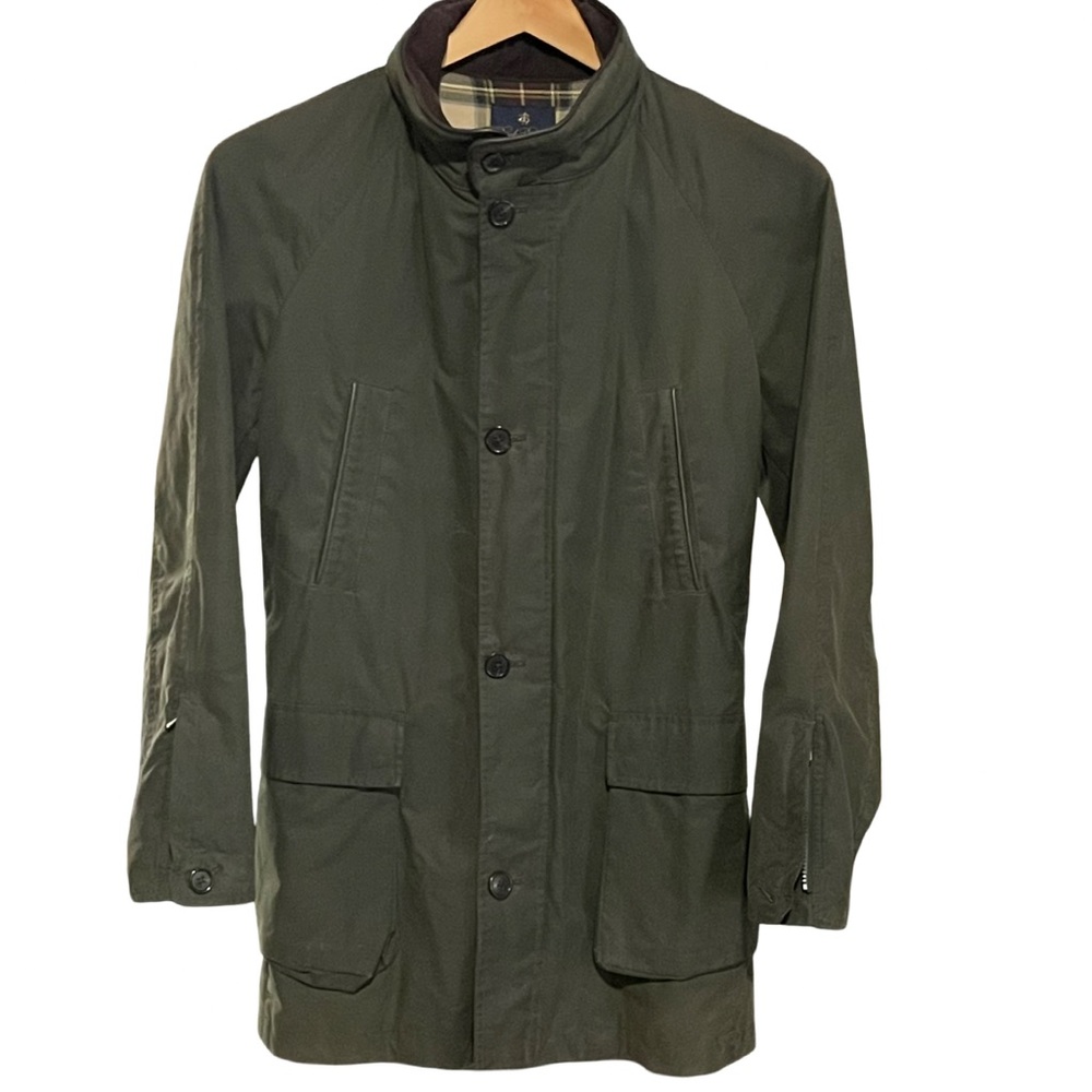 Brooks Brothers Waxed Cotton Jacket Mens Med
